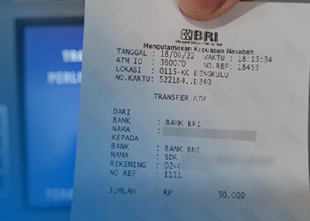 Cara Melihat Bukti Transfer BRI Jika Struk Tidak Keluar 1 Cara Melihat Bukti Transfer BRI Jika Struk Tidak Keluar