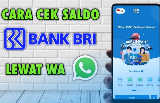 Cara Cek Saldo ATM BRI Lewat WA