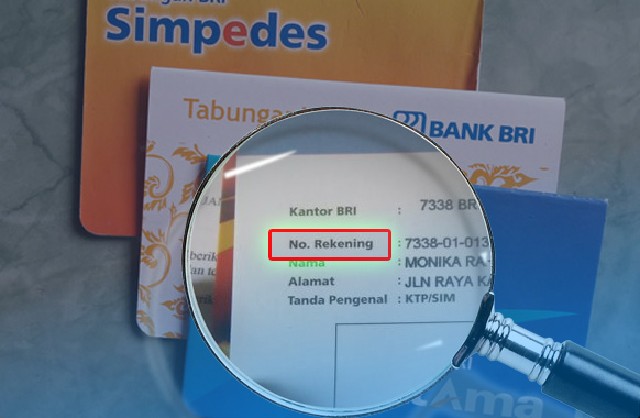 No Rek BRI Depannya Berapa