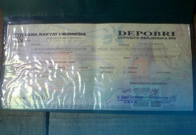 Deposito BRI 90 Juta Dapat Bunga Berapa? Simulasi Lengkap 2 Deposito BRI 90 Juta Dapat Bunga Berapa